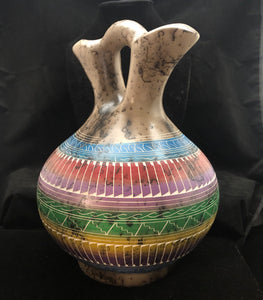 Multi Color Pottery Wedding Vase