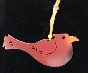 "Cardinal" Christmas ornament