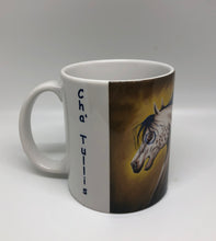 Load image into Gallery viewer, &quot;War Ponie&quot; ceramic art coffee mug
