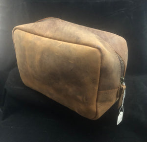 Buffalo Leather Travel Case