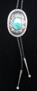 Turquoise Sterling Silver Bolo Tie