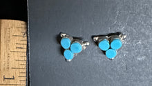 Load image into Gallery viewer, Turquoise Sterling Silver Earrings
