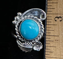 Load image into Gallery viewer, Turquoise Sterling Silver Ring
