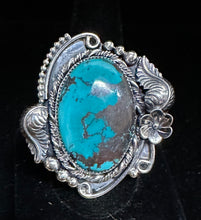 Load image into Gallery viewer, Turquoise Sterling Silver Ring
