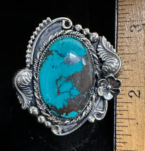 Load image into Gallery viewer, Turquoise Sterling Silver Ring
