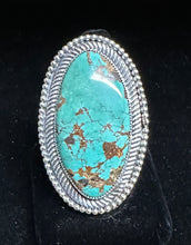 Load image into Gallery viewer, Turquoise Sterling Silver Ring
