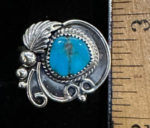 Turquoise sterling Silver Ring