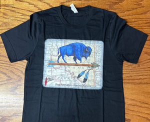 Blue Buffalo / Osage Reservation Short Sleeve Tee Shirt