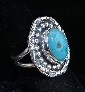 Sonoran Gold Turquoise Sterling Silver Ring