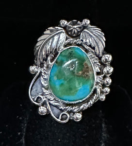 Sonoran Gold Turquoise Sterling Silver Ring