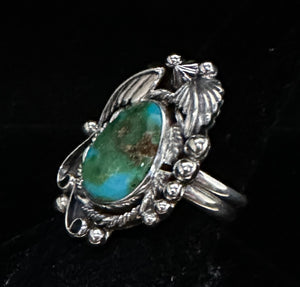 Sonoran Gold Turquoise Sterling Silver Ring