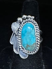 Load image into Gallery viewer, Turquoise Sterling Silver Ring
