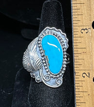 Load image into Gallery viewer, Turquoise Sterling Silver Ring
