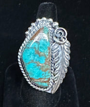 Load image into Gallery viewer, Turquoise Sterling Silver Ring
