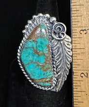 Load image into Gallery viewer, Turquoise Sterling Silver Ring
