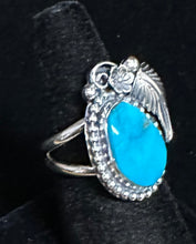 Load image into Gallery viewer, Turquoise Sterling Silver Ring
