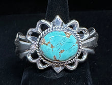 Load image into Gallery viewer, Sonoran Desert Turquoise Sterling Silver Cuff Bracelet
