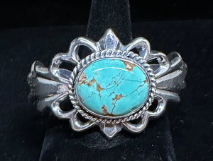 Sonoran Desert Turquoise Sterling Silver Cuff Bracelet