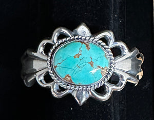 Sonoran Desert Turquoise Sterling Silver Cuff Bracelet