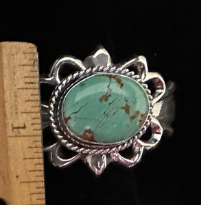 Sonoran Desert Turquoise Sterling Silver Cuff Bracelet