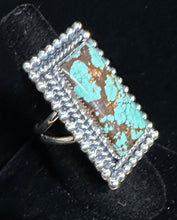 Load image into Gallery viewer, Sonoran Desert Turquoise Sterling Silver Ring
