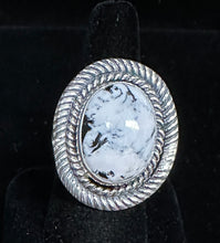 Load image into Gallery viewer, White Buffalo Turquoise Sterling Silver Ring
