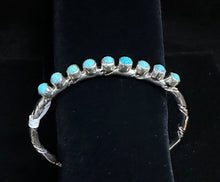 Load image into Gallery viewer, Turquoise Sterling Silver Bracelet
