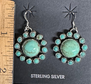 Turquoise Sterling Silver Earrings