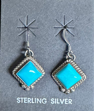 Load image into Gallery viewer, Turquoise Sterling Silver Earrings
