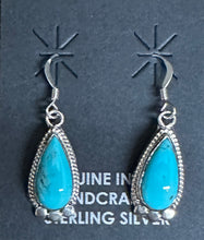 Load image into Gallery viewer, Turquoise Sterling Silver Earrings
