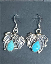 Load image into Gallery viewer, Turquoise Sterling Silver Earrings
