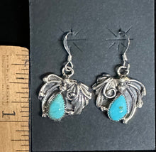 Load image into Gallery viewer, Turquoise Sterling Silver Earrings
