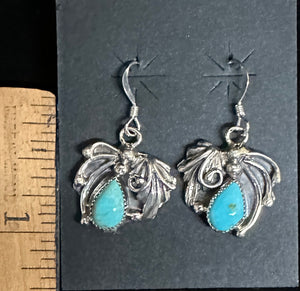 Turquoise Sterling Silver Earrings