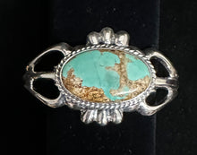 Load image into Gallery viewer, Sonoran Desert Turquoise Sterling Silver Cuff Bracelet
