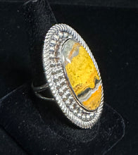Load image into Gallery viewer, Bumblebee Jasper Sterling Silver Ring
