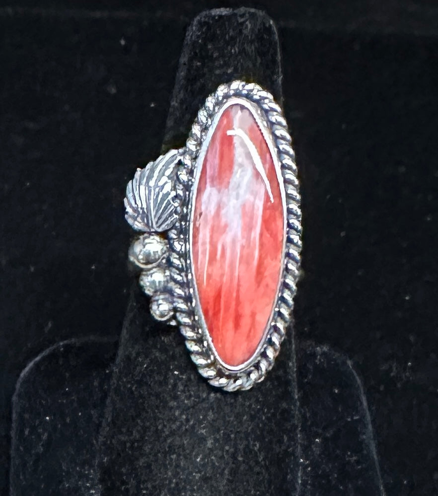 Spiney Oyster Sterling Silver Ring