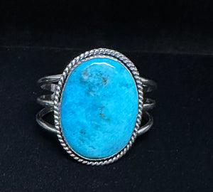Turquoise Sterling Silver Cuff Bracelet