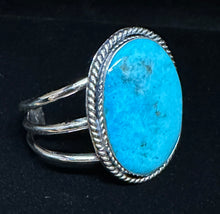 Load image into Gallery viewer, Turquoise Sterling Silver Cuff Bracelet
