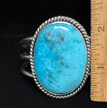 Load image into Gallery viewer, Turquoise Sterling Silver Cuff Bracelet
