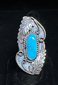 Kingman Turquoise Sterling Silver Ring