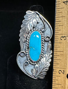 Kingman Turquoise Sterling Silver Ring