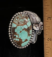 Load image into Gallery viewer, Sonoran Desert Turquoise Sterling Silver Ring
