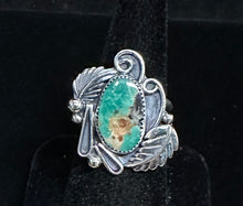 Load image into Gallery viewer, Turquoise Sterling Silver Ring
