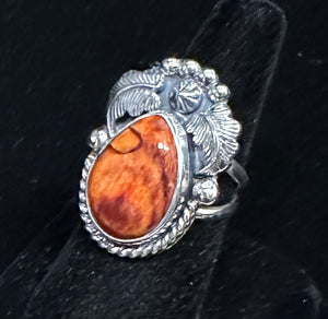 Spiny Oyster Sterling Silver Ring