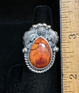 Spiny Oyster Sterling Silver Ring
