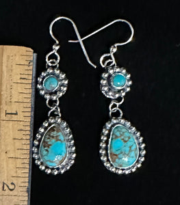 Turquoise Sterling Silver Earrings