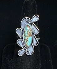 Load image into Gallery viewer, Sonoran Desert Turquoise Sterling Silver Ring
