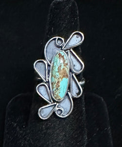 Sonoran Desert Turquoise Sterling Silver Ring