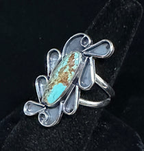 Load image into Gallery viewer, Sonoran Desert Turquoise Sterling Silver Ring
