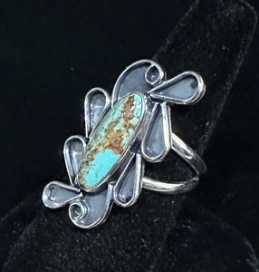 Sonoran Desert Turquoise Sterling Silver Ring